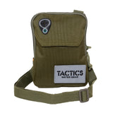 Tactics Water-Resistant Travel Undercover Neck Bag-Army Green