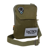 Tactics Water-Resistant Travel Undercover Neck Bag-Army Green