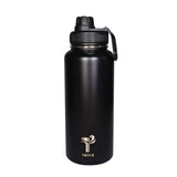 Tactics Freeflow Vacuum Insulated Stainless Steel Water Bottle 32oz (Sip)-Black
