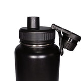 Tactics Freeflow Vacuum Insulated Stainless Steel Water Bottle 32oz (Sip)-Black