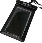 Tactics Universal Phone Case Waterproof Phone Bag Float -Able Clear Window Case Cellphones For Swimming -Black