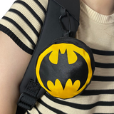 Batman DC Comics Keychain for Boys Bag Charm for Men Mini Coin Purse