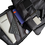 Tactics Pilot Backpack Laptop USB Charging Men College School Travel Waterproof Backpack