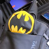 Batman DC Comics Keychain for Boys Bag Charm for Men Mini Coin Purse