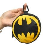 Batman DC Comics Keychain for Boys Bag Charm for Men Mini Coin Purse