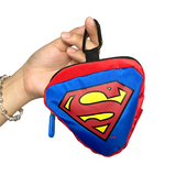 Superman DC Comics Keychain for Boys Bag Charm for Men Mini Coin Purse