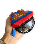 Superman DC Comics Keychain for Boys Bag Charm for Men Mini Coin Purse