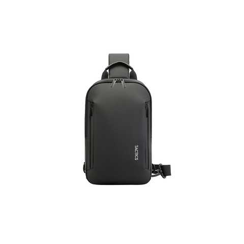 Tactics EV Meridian 7Liters Crossbody Bag Sling Bag Anti-Theft, Water- Resistant,Travel Bag in Black