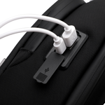 Tactics EV Link 4Liters Crossbody Bag for Men and Women Bags in Black