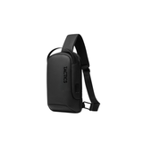 Tactics EV Refine 6 Liters Crossbody Bag with USB Charging Port, Waterproof Bag, Travel Bag in Black