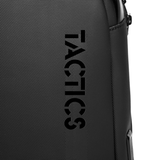 Tactics EV Refine 6 Liters Crossbody Bag with USB Charging Port, Waterproof Bag, Travel Bag in Black