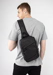 Tactics Agent Crossbody Body Sling Bag(BG22002)-Black