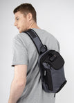 Tactics Navigator Crossbody Sling Body Bag(7082)-Gray