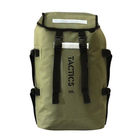 Tactics Rover Waterproof Motorcycle Bike Hiking 30L Backpack-Green