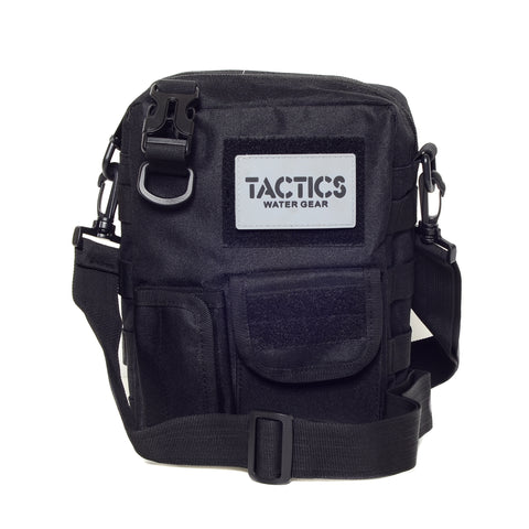 Tactics Alpha Water-Resistant Sling Bag-Black
