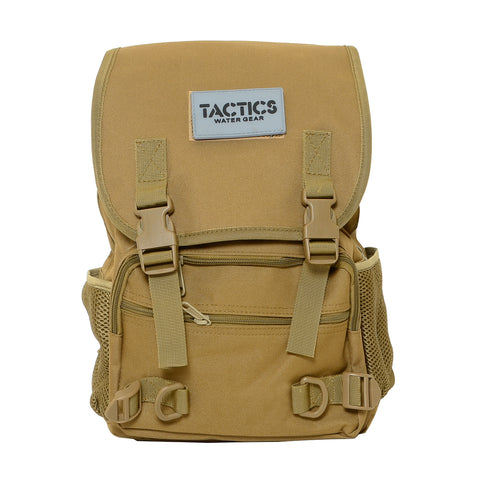 Tactics Rush Water-Resistant 15L Backpack-Khaki Brown