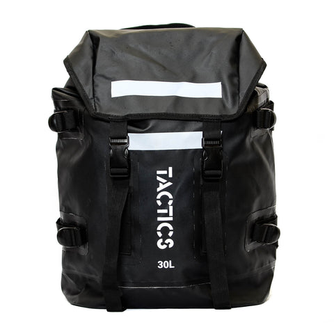 Tactics Rover Waterproof Motorcycle Bike Hiking 30L Backpack-Black