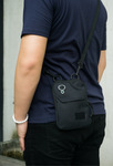 Tactics Water-Resistant Travel Undercover Neck Bag-Black