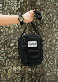 Tactics Alpha Water-Resistant Sling Bag-Black