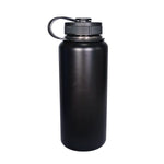 Tactics Freeflow Vacuum Insulated Stainless Steel Water Bottle 32oz (Wide)-Black