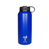 Tactics Freeflow Vacuum Insulated Stainless Steel Water Bottle 32oz (Wide)-Blue