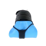 Tactics Outdoor Collapsible Silicone Squeeze Foldable Sports Water Bottle-Blue