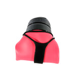 Tactics Outdoor Collapsible Silicone Squeeze Foldable Sports Water Bottle-Coral